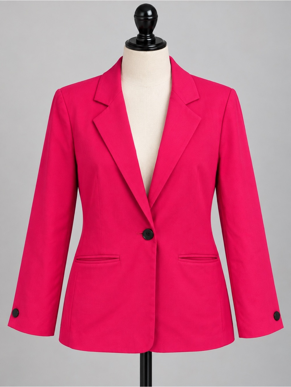 Hot Pink Vintage Blazer Jaclyn Smith Size 6
